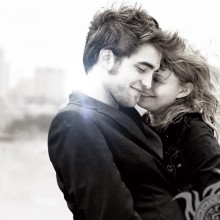 Robert Pattinson mit dem Mädchen auf dem Profilbild