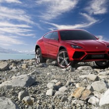 Photo d'une voiture à grande vitesse Lamborghini sur l'avatar d'un gars