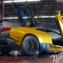 Спортивная машина Lamborghini фото