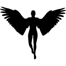 Angel guy icon