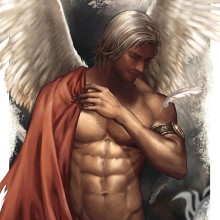 Картинка с ангелом мужчиной для авы