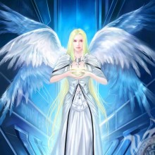 Картинка с ангелом для авы девушке женщине