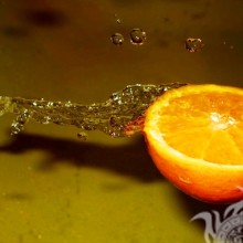 Orangenfruchtbild für Avatar