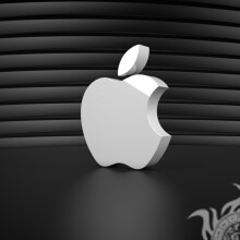 Картинка логотипом Apple на аву скачать