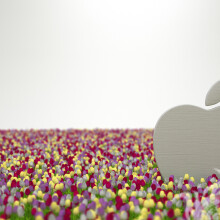 Картинка яблоком Apple на аву