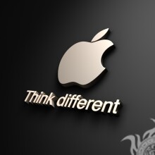 Apple logo de apple en la cuenta