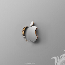 Apple яблоко логотип на аву скачать