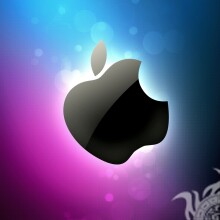 Картинка с логотипом Apple ава для ТикТок