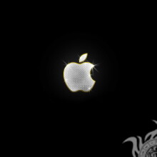 Ава с яблоком бренда Apple