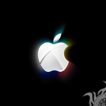 Картинка логотип Apple на аву