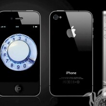 Photo avec logo iPhone et Apple pour ava