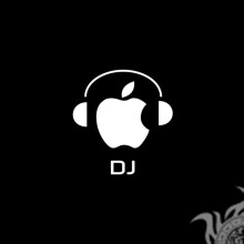 Imagem do logotipo do DJ da Apple para avatar