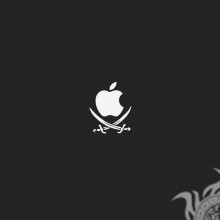 Логотип Apple пірати на аватарку