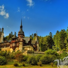 Schloss im Wald Foto für Profilbild