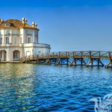 Beautiful building with a pier on the profile picture