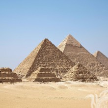 Foto der ägyptischen Pyramiden zum Herunterladen von Profilbildern