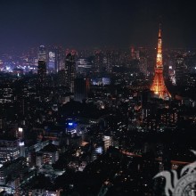 Ейфелева вежа на тлі нічного Парижа аватарка