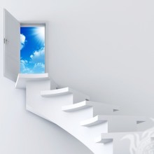 Treppenhaus zum Himmel Bild für Profilbild