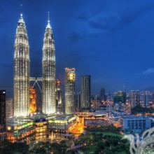 Twin Towers en Malaisie photo pour photo de profil