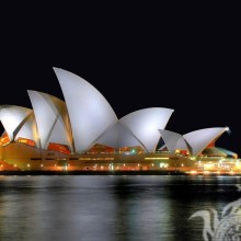 Ungewöhnliches Sydney Opera House Foto herunterladen