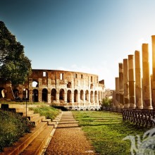 Photo of the Colosseum on the avatar for the page