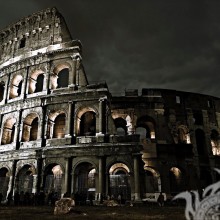 Coliseo en Italia foto de perfil