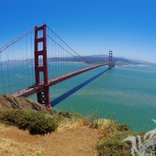 Golden Gate Bridge photo pour la photo de profil