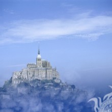 Foto des Schlosses im Nebel auf Ihrem Profilbild