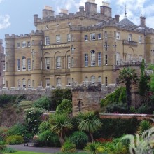 Schönes Schloss in Schottland für Profilbild