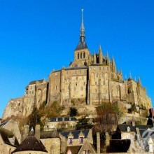Abtei von Mont Saint-Michel auf Ihrem Profilbild