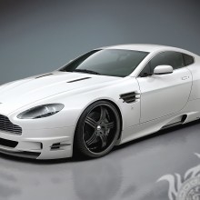 Foto eines Sportwagens Aston Martin auf dem Profilbild