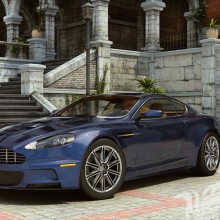 Фотографія спортивного авто Aston Martin на аватарку