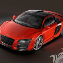 Photo of cool Audi on avatar girl