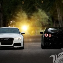 Foto da Audi esportiva no avatar para cara