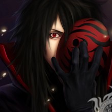 Retrato de chico oscuro en avatar de anime