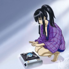Imagen de chica fría anime en avatar