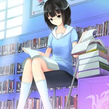 Девушка студентка аватар аниме