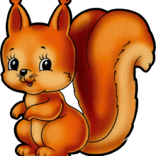 Squirrels from Soviet cartoons for avatar