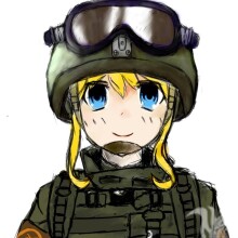 Anime special forces avatar for Standoff girl