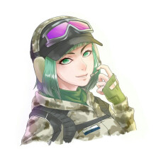 Beautiful anime girl on the avatar of Standoff