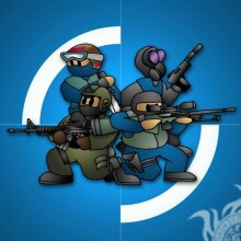 Картинка для клана полиции на аватарку Стандофф 2