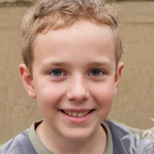 Photo of a fair-haired boy