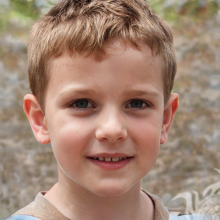 Портрет мальчика с рыжими волосами для TikTok