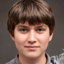 Portrait of a boy photograph 200 by 500 pixels