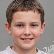 Porträt eines Jungen Foto 128 x 128 Pixel