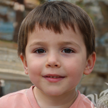 Kostenloses Porträt eines Jungen 400 x 400 Pixel