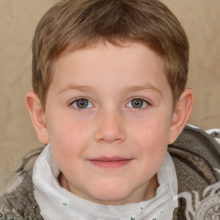 Free photo of the boy's face for authorization