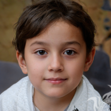 Foto grátis de rosto de menino para capa
