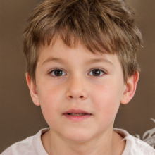 Фотографія маленького хлопчика шатена для TikTok