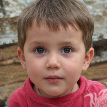 Foto de perfil de un niño